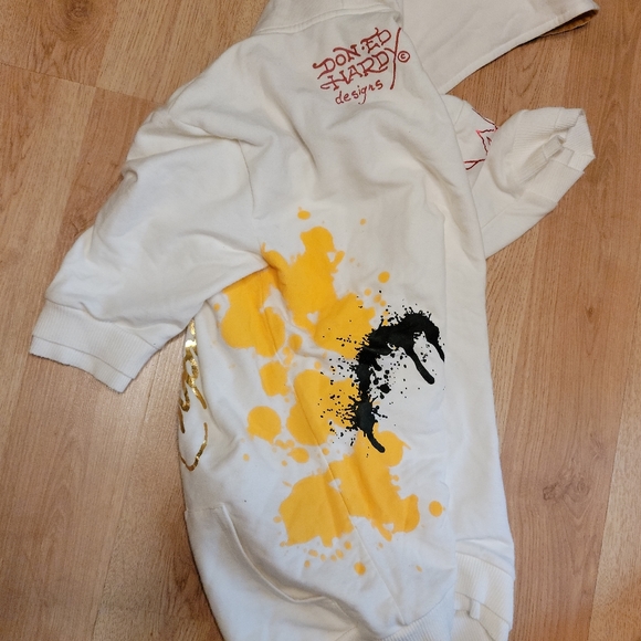 Vintage ed hardy hooded top - Picture 5 of 11